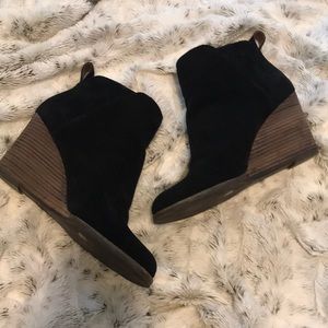 Lucky Brand Black Wedge